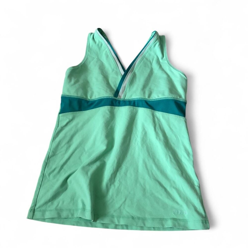 Reebok Women's Green and Blue Vest